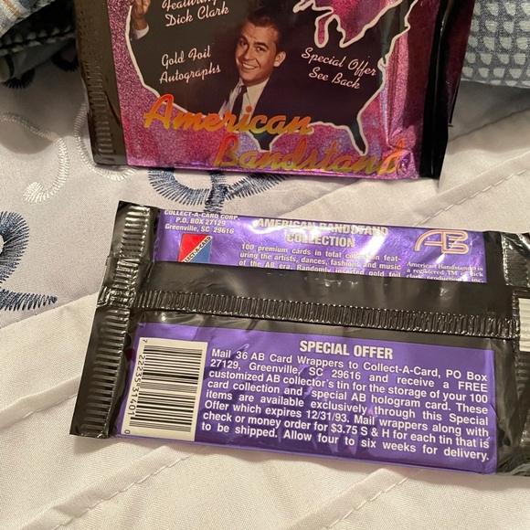 NIP American Bandstand Duck Clark collector Cards - Picture 2 of 2